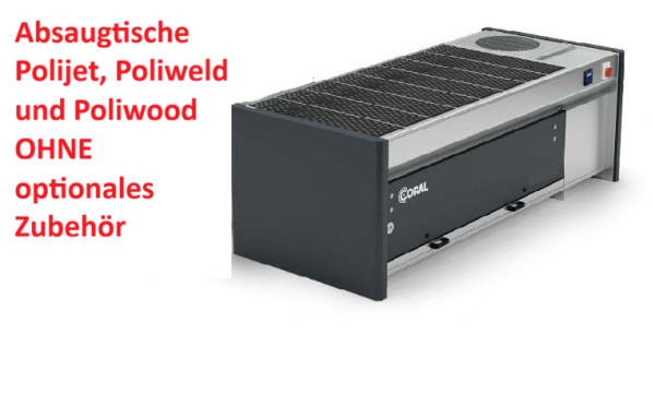 2040000497 Wego Absaugtisch Typ WAT-Poliwood DF 2500