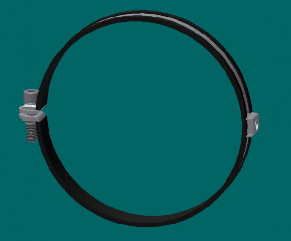 050R1184 Rohrschelle 80 mm Ø, verzinkt