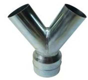 245Z1544 Y-Reduktionsstück Zweig 80-40-40