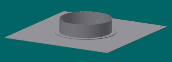 050R6033 Dachdurchführung 600 mm Ø, 220 mm lg