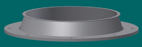 050R2127 Adapterstück 150/160 mm Ø, 50 mm lg