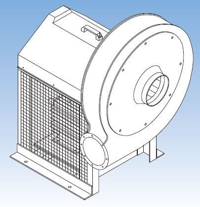 P328245 Ventilator T-200D P-Rad