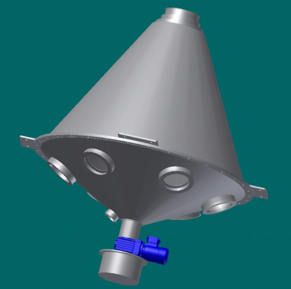 050R1239 Drehrohrverteiler 60°, 100 mm Ø, 6 Ausläufe