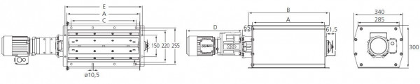 P410020 Zellenradschleuse JK-75S