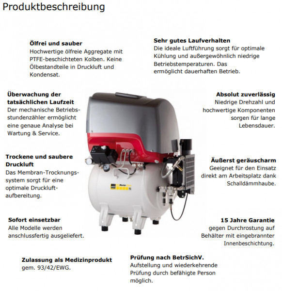 DGKH332110 Kompressor UNM 240-8-40 WXSM Clean