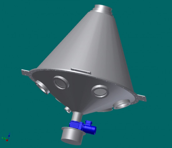 050R2142 Drehrohrverteiler 60°, 150 mm Ø, 18 Ausläufe