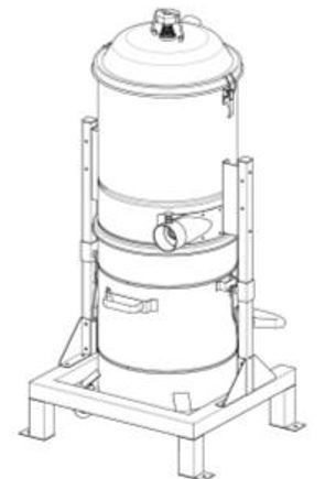245Z1238 Filtereinheit mit Filterpatronen mit Reinigung „SP“