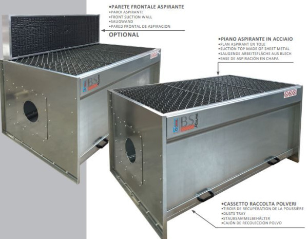 2050000391 Wego Absaugtisch Typ WAT BS Plasma 1000