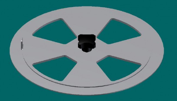 050R1167 Zusatzluftdeckel 80 mm Ø