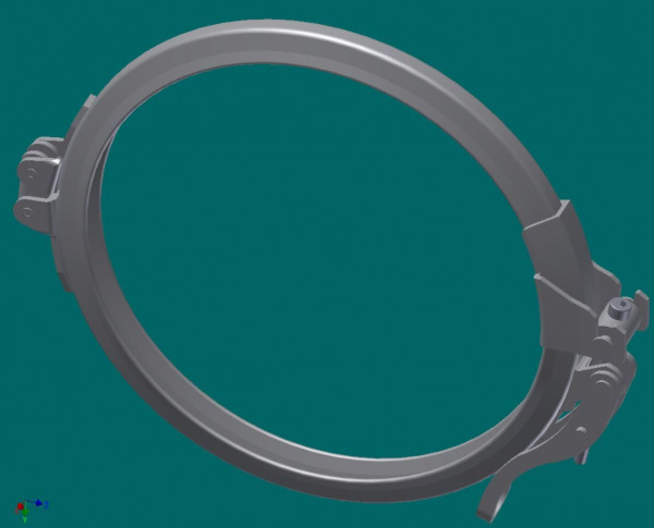 050R4068 ÖSI 1/2 Schnellverschlussspannring 300 mm Ø