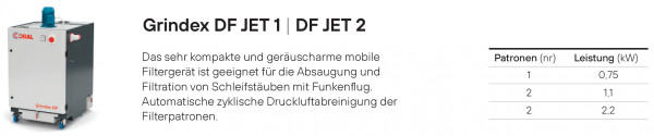 2020000152 Wego Absauggerät Typ Grindex DF JET 2
