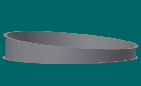050R5563 Segment 5°, 500 mm Ø, R=720