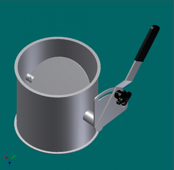 050R1057 Rohrdrosselklappe 80 mm Ø, 100 mm lg