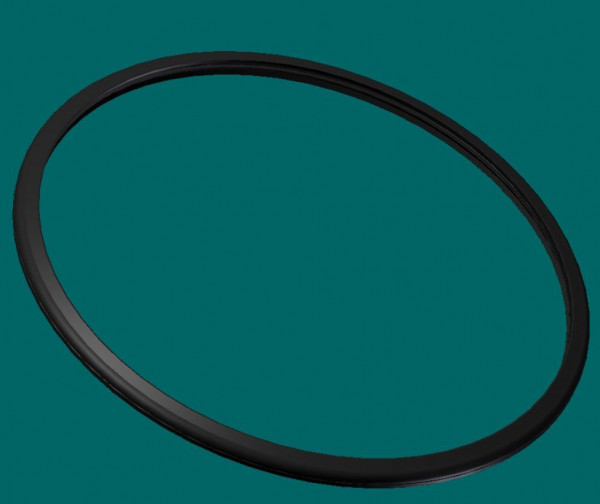 050R9311 ÖSI 1/2 Bördeldichtring 80 mm Ø, Si - Silikon