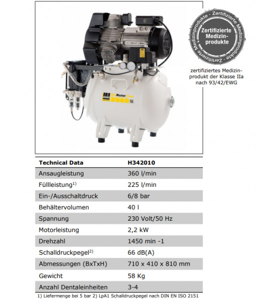 DGKH342010 Kompressor UNM 360-8-40 WXM Clean