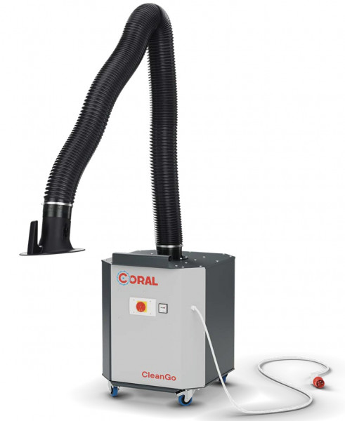 2020000147 Mobiles Absauggerät CleanGo mit Dynaflex-Absaugarm