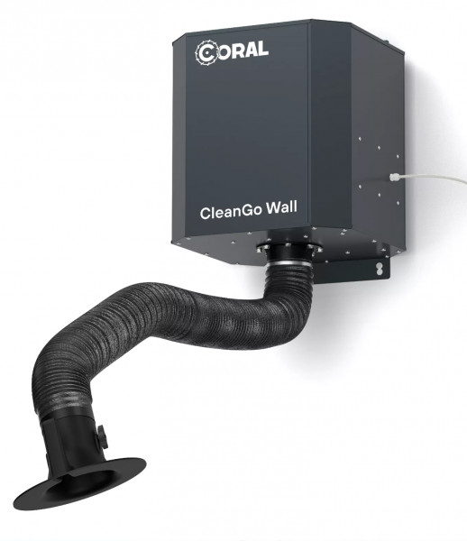 2050000572 Absauggerät CleanGo Wall mit Dynaflex-Absaugarm und W3-Prüfung