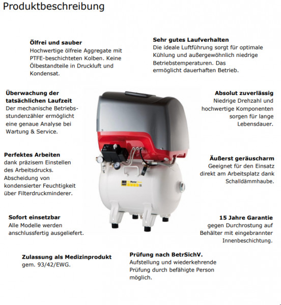 DGKH332100 Kompressor UNM 240-8-40 WXS Clean